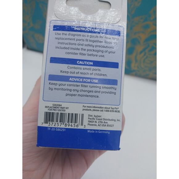 Impeller Replacement Kit for Top Fin Pro120 & Pro200 Canister Filter NEW - Picture 6 of 7